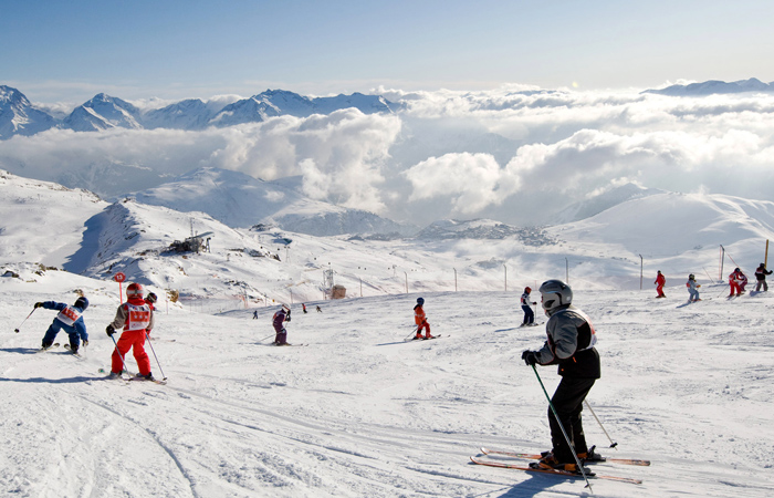 Alpe d'Huez ski resort