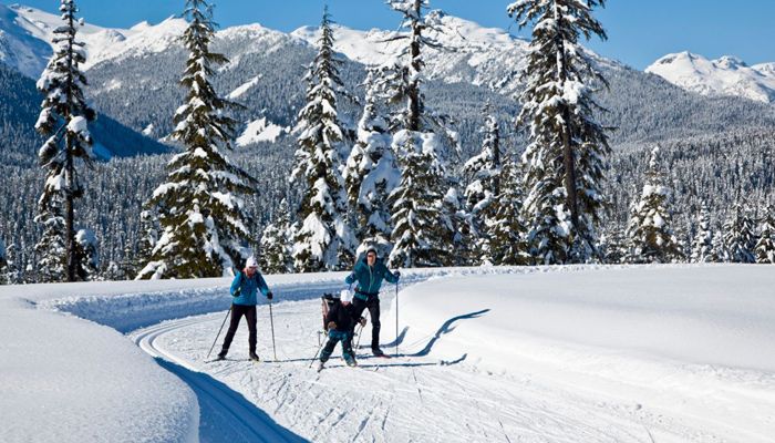 Cross country skiing