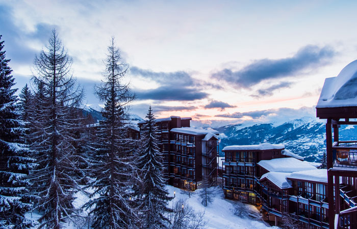 A festive feel in Les Arcs