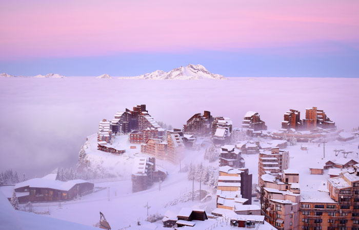 first ski holiday in Avoriaz