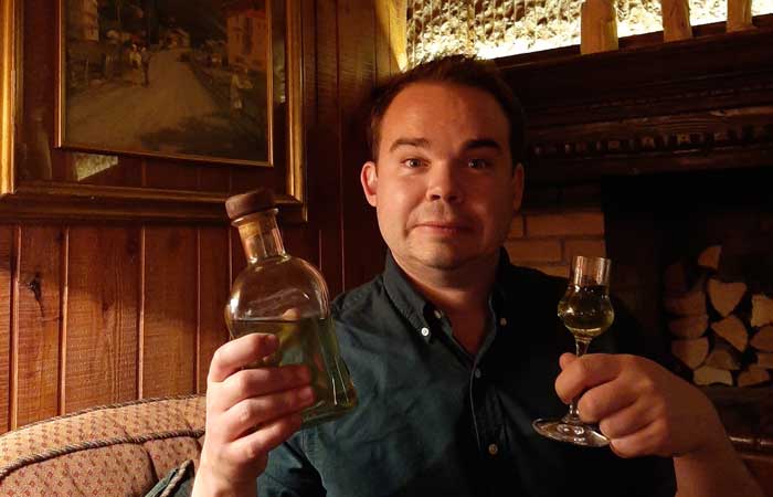 Genepi tasting