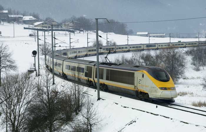 Ski resorts with train stations