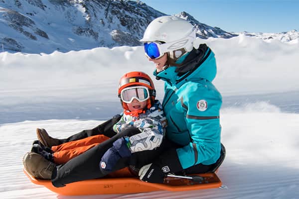 Tobogganing