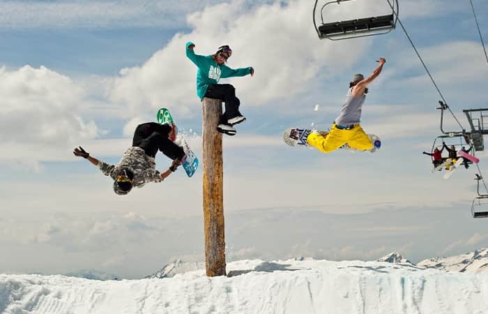 French Alps Skiing