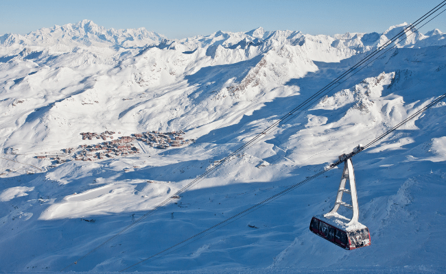 Highest ski resorts in France