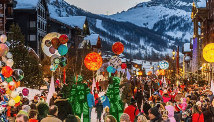 Nightlife in Val dIsere ski resort