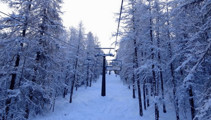 snowboarding in Italy 