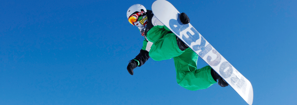 snowboarding in Switzerland