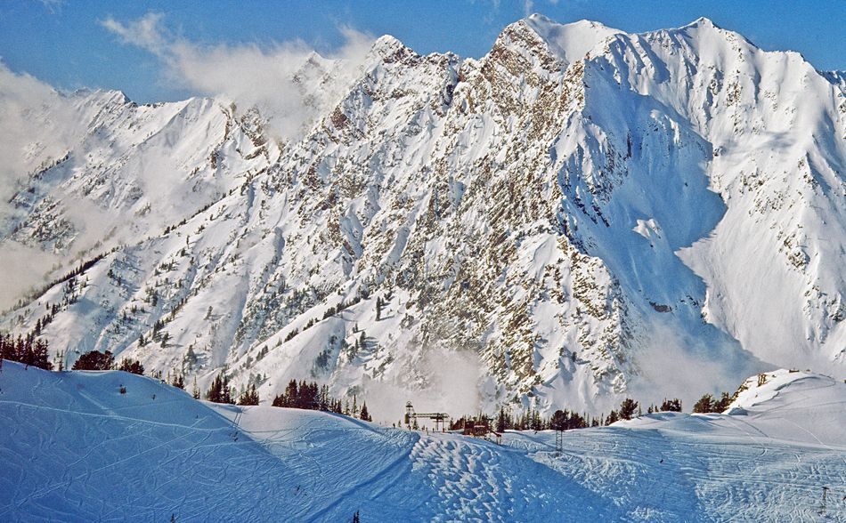 Non-Skiers in Alta ski resort