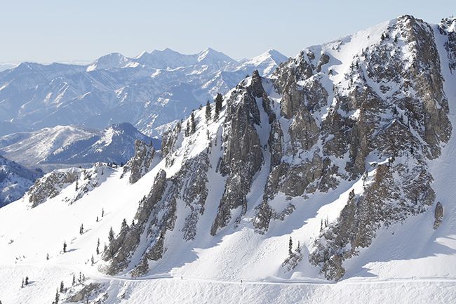 Non-Skiers in Snowbird