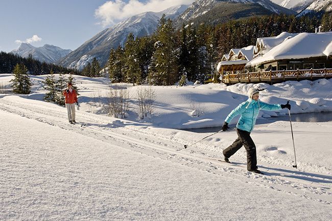 Non-Skiers in Panorama