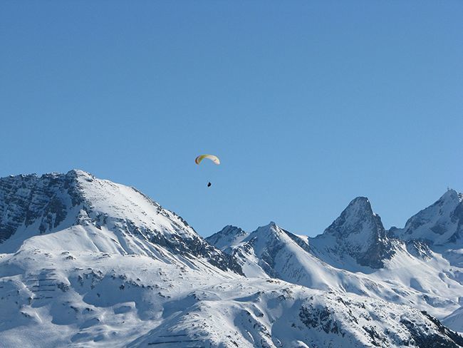 Non-Skiers in Zürs