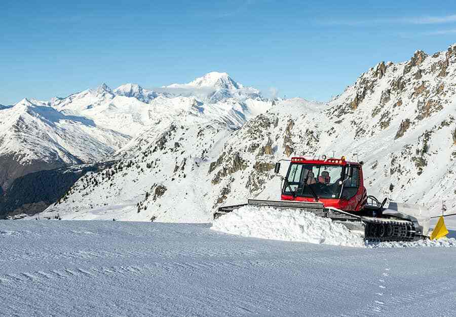 Non-Skiers in Les Arcs 1800