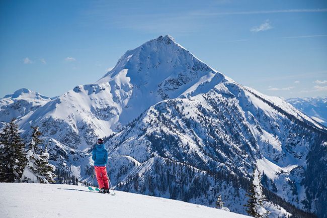 Skiing in Revelstoke