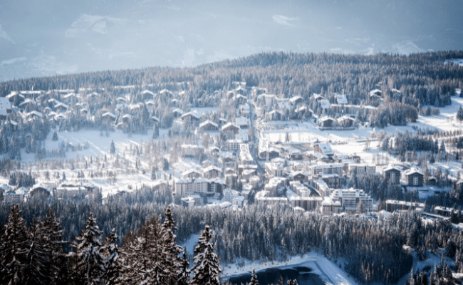 Crans Montana Ski Resort